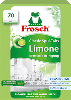 Geschirrspül-Tabs Classic Limone Frosch