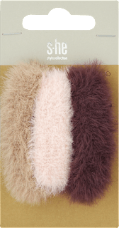 Gumičky do vlasov štruktúrované - viacfarebné s-he stylecollection