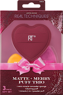 Set spugne Matte+Merry Puff Trio REAL TECHNIQUES