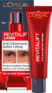 Augencreme Anti-Tränensack Laser Sofort Augenlifting L'ORÉAL PARiS