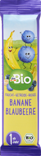 Ovocná tyčinka banán, čučoriedka dmBio