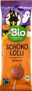 Schokolade Vollmilch Schoko Lolli dmBio