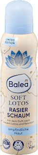 Schiuma per la depilazione con rasoio Soft Lotos Balea