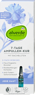 Ampullen 7-Tage-Kur mit Bachblüten alverde NATURKOSMETIK