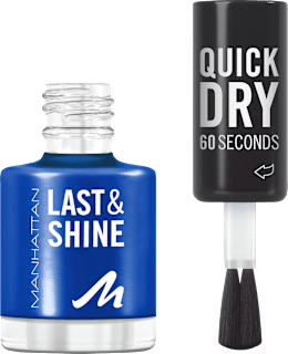 Nagellack Last & Shine 828 Danny Boy Blue MANHATTAN Cosmetics