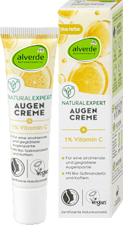 Natural Expert Vitamin C Augencreme alverde NATURKOSMETIK