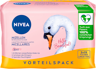 Mizellen-Reinigungstücher 3in1 (2x25) NIVEA