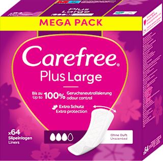 Slipové vložky Plus Large Carefree