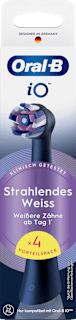 Aufsteckbürsten iO stralendes Weiss, schwarz Oral-B