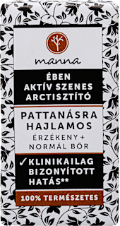 Szappan, ében, arctisztító Manna