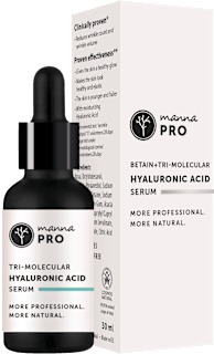 Betain + Tri-molecular hialuronsavas arcszérum Manna