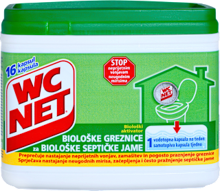 Kapsule za greznico WC NET