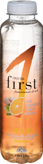 first Vitality voda - narandža i đumbir Fructal