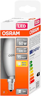 Żarówka LED świeca 7W E14 OSRAM
