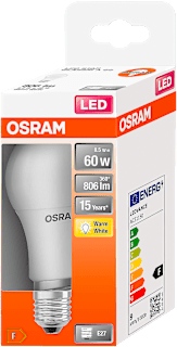 Żarówka LED klasyczna 8,5W/827 E27 OSRAM