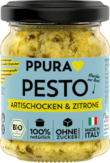 Pesto, Artischocken & Zitrone PPURA