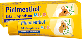 Pinimenthol Erkältungsbalsam mild Eucalyptusöl Kiefernnadelöl 10/10 g/ 100 g Salbe Pinimenthol