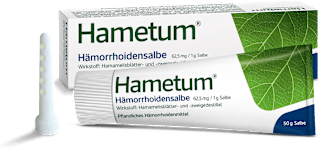 Hametum Hämorrhoidensalbe 62,5mg / 1g Salbe Hamamelisblätter- und -zweigedestillat Hametum