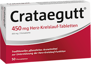 Crataegutt 450mg Herz-Kreislauf Filmtablette Crataegutt