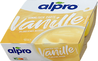 Pflanzliches Dessert Vanille alpro
