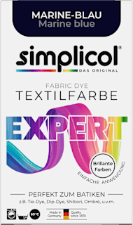 Textilfarbe expert Marine Blau Simplicol