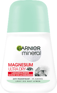 Antitranspirant Deo Roll-On Magnesium Ultra Dry GARNIER mineral