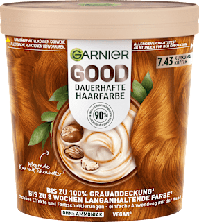 Dauerhafte Haarfarbe - Nr. 7.43 Kurkuma Kupfer GARNIER GOOD