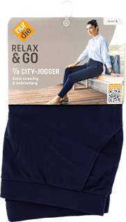 Relax & Go City-Jogger 7/8 nachtblau, Gr. 44/46 nur die