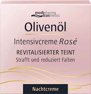 medipharma cosmetics Olivenöl  Intensivcreme Rosé Nachtcreme medipharma cosmetics