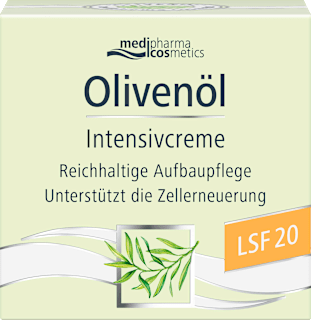 medipharma cosmetics Olivenöl Intensivcreme LSF 20 medipharma cosmetics