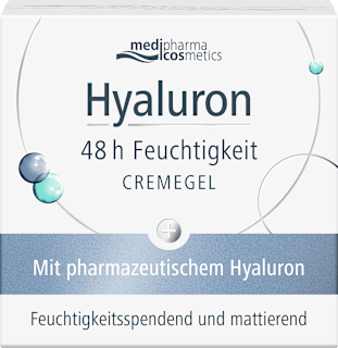 medipharma cosmetics Hyaluron 48h Feuchtigkeit Cremegel medipharma cosmetics