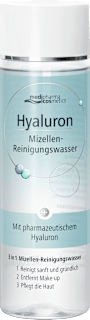 medipharma cosmetics Hyaluron 3in1 Mizellen Reinigungswasser medipharma cosmetics