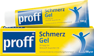 proff Schmerzgel 5% Ibuprofen 50 mg/g Gel proff