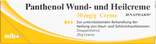 Panthenol Wund- und Heilcreme  JENAPHARM 50mg/g Creme JENAPHARM