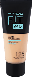 Make-up Fit me! Matte + Poreless - 128 Warm Nude MAYBELLINE NEW YORK