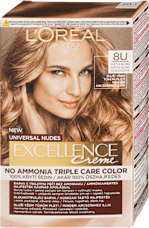Farba na vlasy Universal Nudes - 8U svetlá blond L'ORÉAL PARiS EXCELLENCE Creme