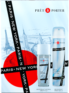 Set cadou deo natural spray + deodorant PRÊT à PORTER