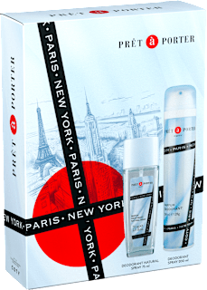 Set cadou deo natural spray + deodorant PRÊT à PORTER