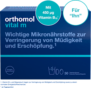 Orthomol Vital m Granulat/Tabletten/Kapsel Orange 30 Tagesportionen orthomol