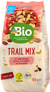Nuss- & Trockenfrüchtemischung Trail Mix dmBio