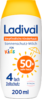 Ladival Empfindliche Kinderhaut Sonnenschutz-Milch LSF 50+ Ladival