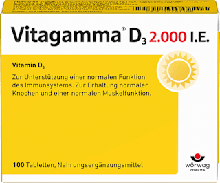 Vitagamma D3 2.000 I.E. Tabletten 100 St Vitagamma