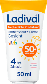 Ladival Empfindliche Kinderhaut Sonnenschutz-Creme Gesicht LSF 50+ Ladival