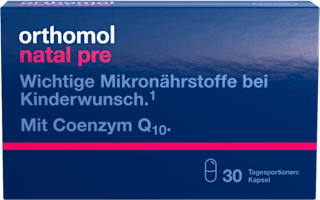 Orthomol Natal pre Kapseln 30 St orthomol
