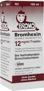 Bromhexin Hermes Arzneimittel 12 mg/ml Tropfen Bromhexin
