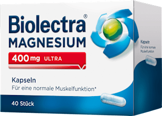 Biolectra Magnesium 400mg ultra Kapseln 40 St Biolectra