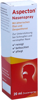 Aspecton Nasenspray ,Schnupfenspray mit Meersalzlösung zum  Einsprühen in die Nase Aspecton