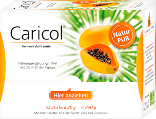 CARICOL, Sticks 42x20g Caricol