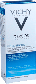 VICHY DERCOS Ultra-Sensitiv Shampoo trockene Kopfhaut VICHY LABORATOIRES