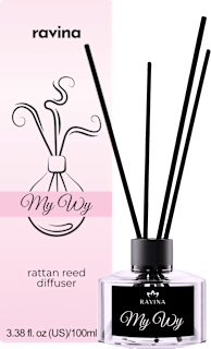 Dyfuzor zapachowy z patyczkami My Wy ravina